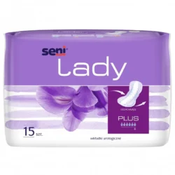 Wkładki urologiczne dla kobiet Seni Lady Plus (15 szt.)