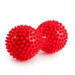 Podwójna sensoryczna piłka do masażu Balanssen Spiky Duo Ball - obrazek 2