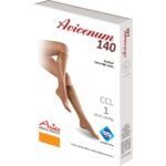 Podkolanówki kompresyjne przeciwżylakowe CCL1 Avicenum beżowe, długość normal, czubek zamknięty, roz. XL 250