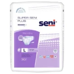 Super Seni Plus pieluchomajtki dla dorosłych zapinane na rzepy (30 szt.) roz. L