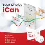System do ciągłego monitorowania glikemii (15 dni!) iCan i3 CGM Sinocare - obrazek 4